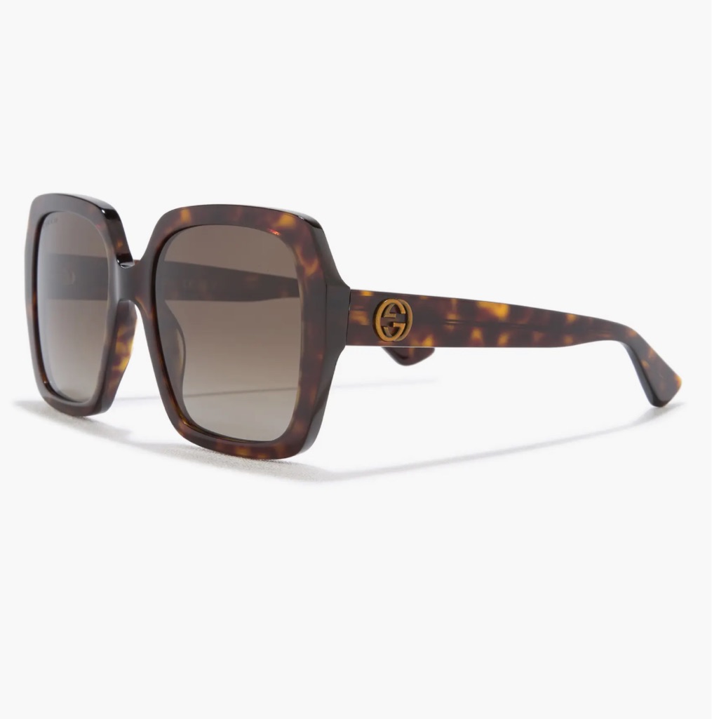 Nwt Gucci 54mm Square Sunglasses